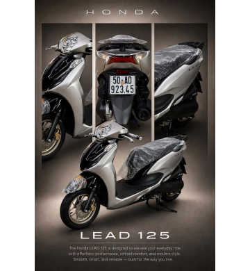 Honda Lead 4 Val PBĐB ABS 2026 Xe New Biển Số Đấu Giá 9.2345 Bao Sang Tên