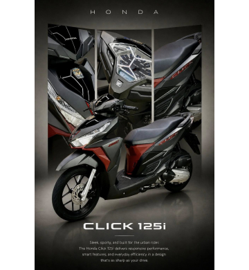 Honda Click 125 From Cũ ĐKLĐ T5/2017  Bstp 744.88 Chính chủ