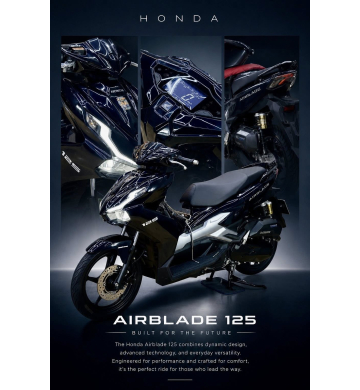 Honda Air Blade 125 4Val ĐKLĐ T10/2024 Bstp 092.61 chính chủ