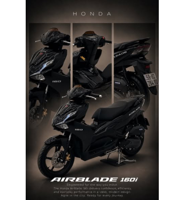 Honda Air Blade 160 4Val ĐKLĐ 2022 Kiểng Bstp 284.80 chính chủ 
