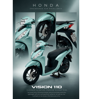 Honda Vision ĐKLĐ T9/2022 Bản Smartkey Dọn New Bstp 673.69 chính chủ