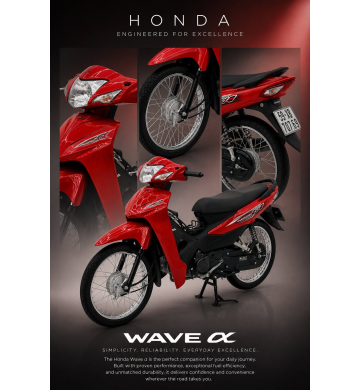 Honda Wave A ĐKLĐ 2025 ODO 6K Bstp 707.69 Chính Chủ 