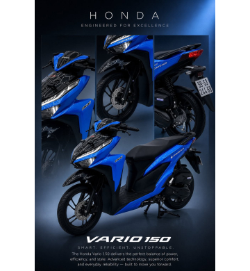 Honda Vario 150 From Mới ĐKLĐ T9/2019 Bstp 244.68 chính chủ
