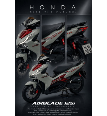 Air Blade 125 4Val ĐKLĐ T10/2024 PBTT Kiểng Bstp 265.95 chính chủ