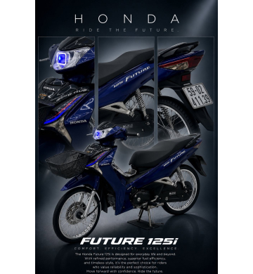 Honda Future Led 125i ĐKLĐ T4/2025 Kiểng Bstp 411.39 chính chủ
