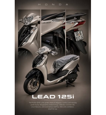 Honda Lead 4 Val PBĐB ABS 2026 Xe New Biển số đấu giá 9.1234 Bao Sang Tên