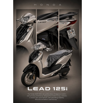 Honda Lead 4 Val PBĐB ABS 2026 Xe New Biển số đấu giá 333.22  Bao Sang Tên
