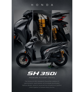 Honda SH 350i ĐKLĐ T5/2023  Bstp 445.44 chính chủ
