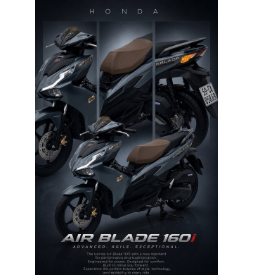 Honda Air Blade 160 4Val ĐKLĐ T3/2024 Bstp 058.69 Chính Chủ 