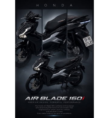 Honda Air Blade 160 4Val ĐKLĐ T8/2024 ( Date Cao ) Bstp 074.85 chính chủ 