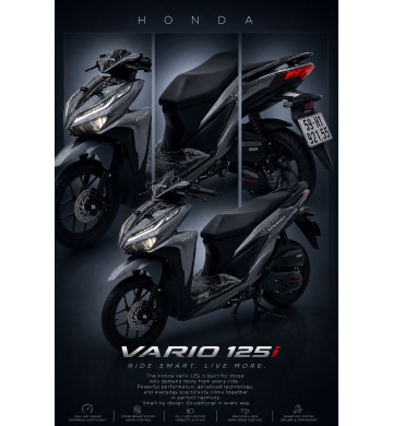 Honda Vario 125 From Mới ĐKLĐ T3/2019 Bstp 921.55 chính chủ công chứng 1p30s