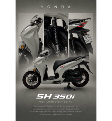 Honda SH 350i ĐKLĐ T11/2021 PBĐB Máy Thái Bstp 315.22 Chính chủ 