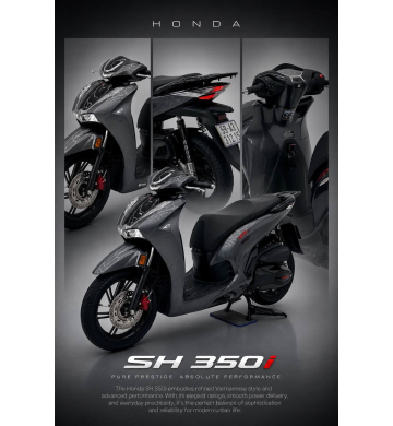 Honda SH 350i ĐKLĐ T10/2021 đời đầu máy thái  Bstp 312.15 chính chủ