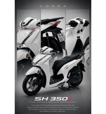 Honda SH 350i ĐKLĐ 2021 đời đầu máy thái  Bstp 393.12 chính chủ