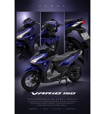 Honda Vario 150 From Cũ ĐKLĐ T3/2017  Bstp 003.81 Chính chủ