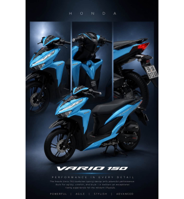 Honda Vario 150 From Mới ĐKLĐ T2/2020 Dọn New Bstp 9.1368 Chính chủ công chứng