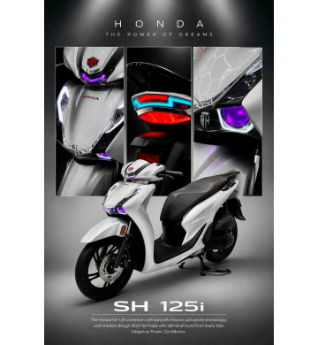 Honda SH 125 ĐKLĐ T12/2023 Up 160cc Bstp 054.19 Chính Chủ