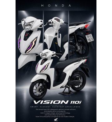 Honda Vision ĐKLĐ T3/2021  Bstp 190.16 chính chủ