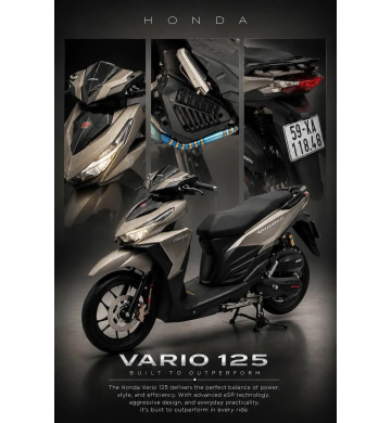 Honda Vario 125 From Cũ ĐKLĐ 2018 Bstp 118.48 Chính chủ