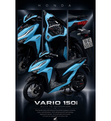 Honda Vario 150 From Mới ĐKLĐ T7/2019 Bstp 455.63 Chính chủ