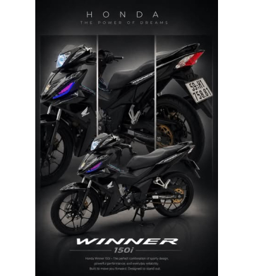 Honda Winner 150 ĐKLĐ T7/2017 Kiểng Bstp 758.81 chính chủ