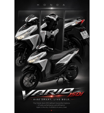 Honda Vario 150 From cũ ĐKLĐ 2017 Bstp 772.48 chính chủ công chứng 1p30s