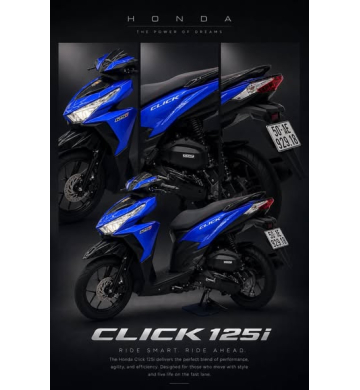 Honda Click Thái 125 From cũ ĐKLĐ 2017 Bstp 929.18 Chính Chủ 