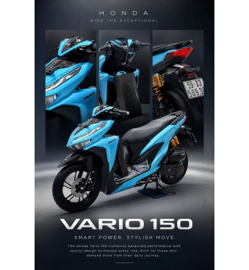 Honda Vario 150 From Mới ĐKLĐ T11/2019 Dọn Kiểng Bstp 509.30 Chính chủ