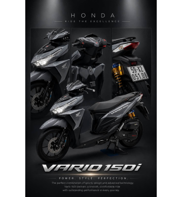 Honda Vario 150 From cũ Kiểng Bstp 051.08 Chính Chủ 