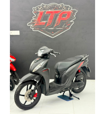 Honda Vision Đăng Ký T12/2023 Date 2022  Phiên bản đặc biệt đen nhám mâm lớn khoá Smartkey  Bs 71 034.13 chính chủ công chứng 1p30s